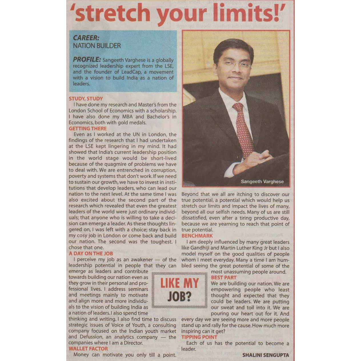 The Times Of India 3 March 2008